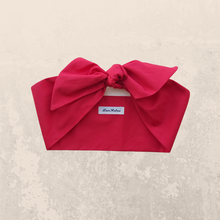 Load image into Gallery viewer, Red Cotton Hair Scarf