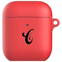 Load image into Gallery viewer, Personalised Airpods Case with Keychain In Red