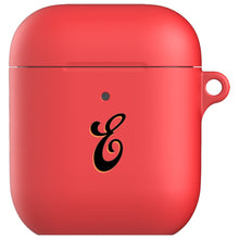 Load image into Gallery viewer, Personalised Airpods Case with Keychain In Red