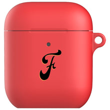 Load image into Gallery viewer, Personalised Airpods Case with Keychain In Red