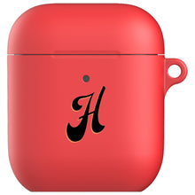 Load image into Gallery viewer, Personalised Airpods Case with Keychain In Red