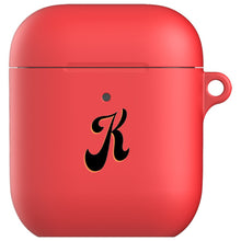 Load image into Gallery viewer, Personalised Airpods Case with Keychain In Red