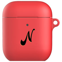 Load image into Gallery viewer, Personalised Airpods Case with Keychain In Red
