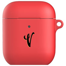 Load image into Gallery viewer, Personalised Airpods Case with Keychain In Red