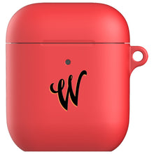 Load image into Gallery viewer, Personalised Airpods Case with Keychain In Red
