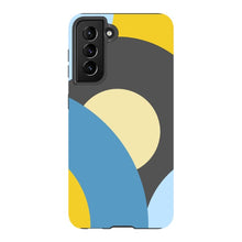 Load image into Gallery viewer, Blue Retro Print Samsung Tough Case