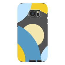 Load image into Gallery viewer, Blue Retro Print Samsung Tough Case