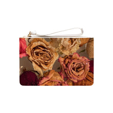 Load image into Gallery viewer, Rose Print Clutch Bag
