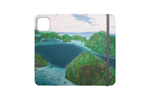 Load image into Gallery viewer, Seascape Illustrated iPhone Wallet Case