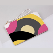 Load image into Gallery viewer, Pink Retro Records Clutch Bag