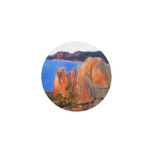 Load image into Gallery viewer, Mountainscape Mouse Pad