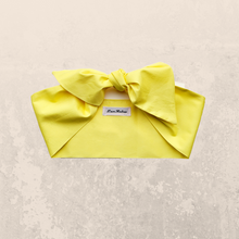 Load image into Gallery viewer, Yellow Cotton Hair Scarf