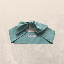 Load image into Gallery viewer, Green Hair Scarf Set
