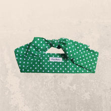 Load image into Gallery viewer, Green Hair Scarf Set
