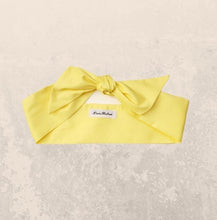 Load image into Gallery viewer, Yellow Cotton Hair Scarf