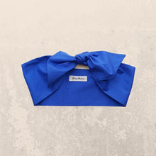 Load image into Gallery viewer, Royal Blue Cotton Hair Scarf
