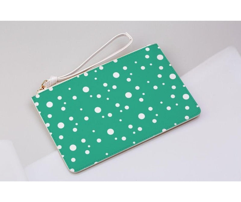 Jade green clutch discount bag