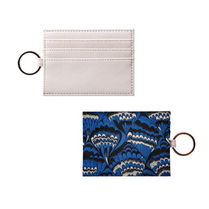 Ankara Print Royal Blue Card Holder