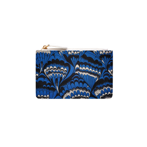 Royal Blue Ankara Print Coin Purse