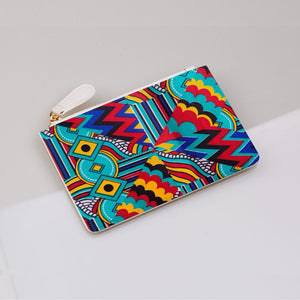 Ankara Multicoloured Print Coin Purse