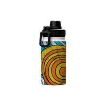Load image into Gallery viewer, Ankara Blue And Yellow Thermal Water Bottle