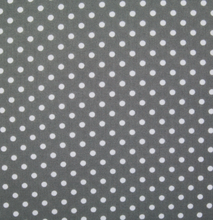 Load image into Gallery viewer, Grey Polka Dot Cotton Hair Scarf – Handmade in the UK | LanRetro