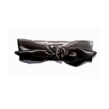 Load image into Gallery viewer, Black Satin Hair Scarf – Handmade in the UK | LanRetro