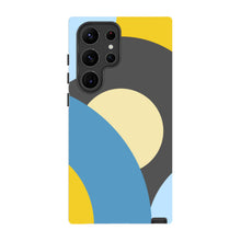 Load image into Gallery viewer, Blue Retro Print Samsung Tough Case