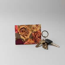 Load image into Gallery viewer, Rose Print Card Holder