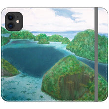 Load image into Gallery viewer, Seascape Illustrated iPhone Wallet Case