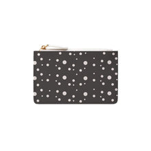 Load image into Gallery viewer, Grey Dotty Coin Purse