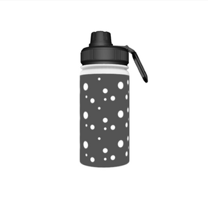 Grey Dotty Thermal Water Bottle