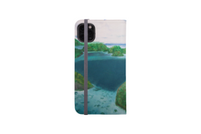 Load image into Gallery viewer, Seascape Illustrated iPhone Wallet Case