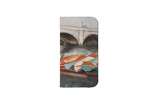 Load image into Gallery viewer, River Scene Illustrated iPhone Wallet Case