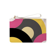 Load image into Gallery viewer, Pink Retro Records Clutch Bag