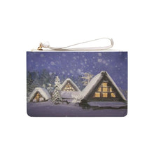 Load image into Gallery viewer, Winter Scene Clutch Bag