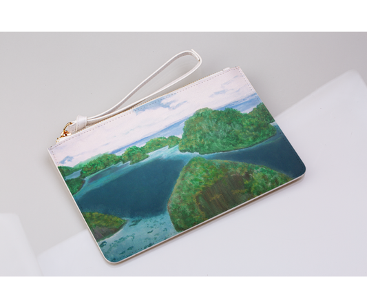 Seascape Clutch Bag