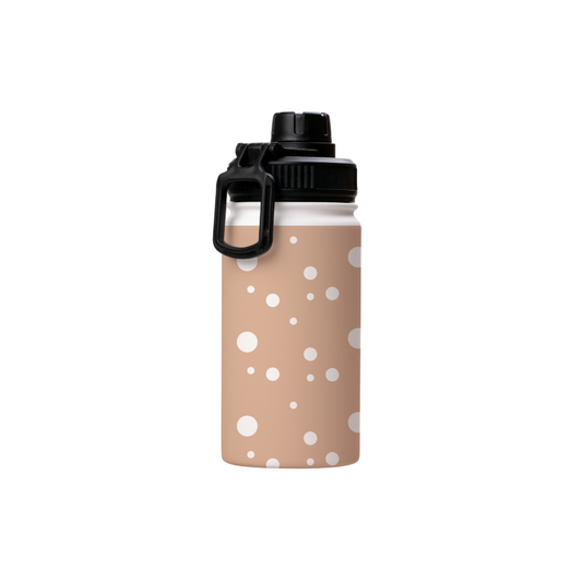 Rose Beige Dotty Thermal Water Bottle