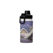 Load image into Gallery viewer, Winter Scene Thermal Water Bottle