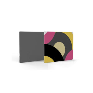 Pink Retro Records Mouse Mat