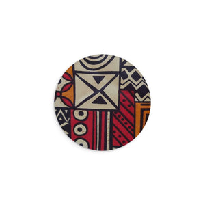 Ankara Brown And Red Mouse Mat
