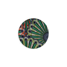 Load image into Gallery viewer, Ankara Green And Orange Print Mouse Mat