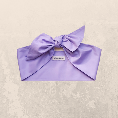 Lilac Cotton Hair Scarf