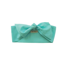 Load image into Gallery viewer, Aqua Blue Hair Scarf