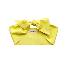 Load image into Gallery viewer, Yellow Cotton Hair Scarf