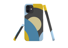 Load image into Gallery viewer, Blue Retro Print iPhone Tough Case
