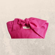 Load image into Gallery viewer, Hot Pink Cotton Hair Scarf