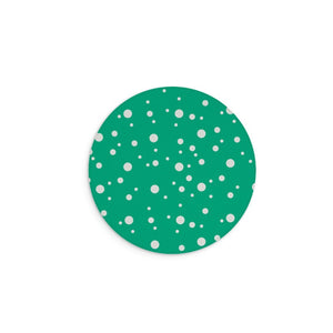 Jade Green Dotty Circle Mouse Mat