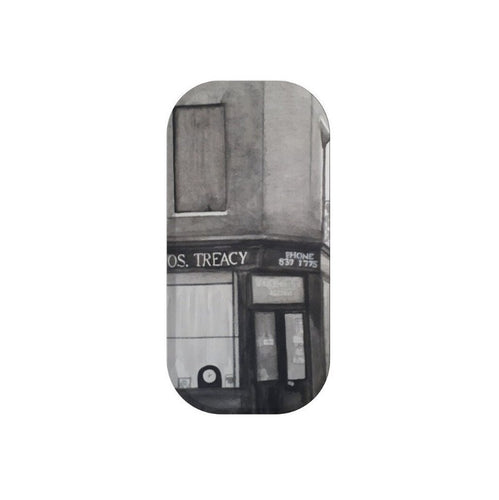 Monochrome Greyscale Phone Grip