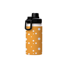 Load image into Gallery viewer, Golden Yellow Dotty Thermal Water Bottle